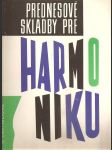 Prednesové  skladby  pre  harmoniku - náhled