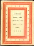 Ročenka  štencova  grafického  kabinetu  1917 - náhled