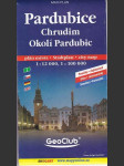 Rozkladací mapa pardubice / plán města - 1.12000 / - chrudim, okolí pardubic -1.100000 - náhled