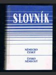 Slovník německo -český  česko -německý - náhled