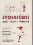 Stolničení - jasně, stručně  a  přehledně - náhled