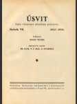 Úsvit listy věnované mladému pokolení ročník vii. a ročník viii. - náhled