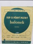 Kup si pěkný pestrý balónek - náhled