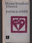 Justina je svědek - náhled