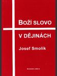 Boží slovo v dějinách - náhled