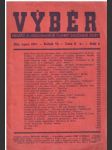 Výběr - nejlepší m,a nejzajímavější články současné doby. Srpen 1939. - náhled