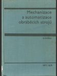 Mechanizace a automatizace obráběcích strojů - náhled