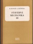 Stavebná mechanika III. - náhled