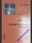 Církev - sloup a opora pravdy - lang albert - náhled