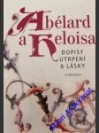 Dopisy utrpení a lásky - abélard a helosia - náhled