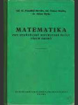 Matematika pro zemědělské mistrovské školy všech oborů - náhled