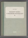 Železový beton v pozemním stavitelství II - náhled