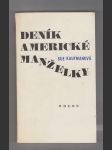 Deník americké manželky - náhled