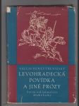 Levohradecká povídka a jiné prózy - náhled