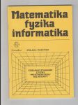 Matematika fyzika informatika - náhled