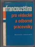 Francouzština pro vědecké a odborné pracovníky - náhled