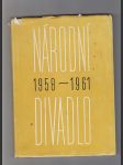 Národní divadlo 1958 - 1961 - náhled