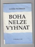 Boha nelze vyhnat - náhled