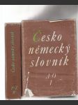 Česko německý slovník A-O P-Ž I.II.díl - náhled