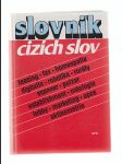 Slovník cizích slov - náhled