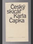 Český skicář Karla Čapka - náhled