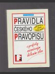 Pravidla českého pravopisu s graficky naznačeným dělením slov - náhled