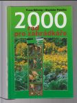 2000 rad pro zahradkáře - náhled