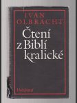 Čtení z Biblí kralické - náhled