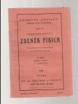 Zdeněk Fibich - populární životopisný a kritický nástin - náhled