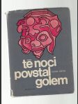 Té noci povstal Golem - náhled