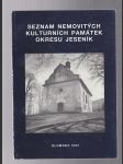 Seznam nemovitých kulturních památek okresu Jeseník - náhled