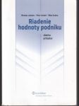 Riadenie hodnoty podniku - náhled