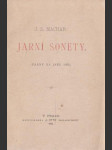 Jarní sonety - náhled