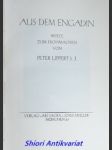 Aus dem Engadin. Briefe zum Frohmachen - LIPPERT Peter SJ - náhled