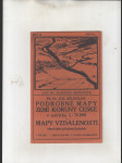 Podrobné mapy zemí koruny české - List 30: Radnice - Hořovice - náhled