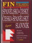 Španělsko-český, Česko-španělský slovník - náhled