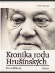 Kronika rodu Hrušínských - náhled