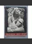 ZBOROV 1917 - 1937 Památník k dvacátému výročí bitvy u Zborova 2. července 1917 (Legie - náhled