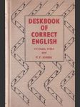 Deskbook of Correct English - náhled