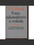 Právo, zákonodárství a svoboda - náhled