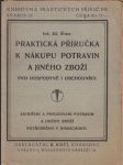 Praktická příručka k nákupu potravin a jiného zboží pro hospodyně i obchodníky - náhled