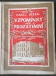 Vzpomínky na prozatimní osm kapitol z minulosti českého divadla - náhled