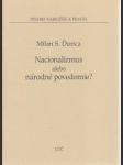 Nacionalizmus alebo národné povedomie ? - náhled