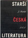 Starší česká literatura - náhled