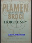 HORSKÉ SNY - Básně z let 1939-1942 - ZEMEK Oldřich - náhled