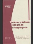 Terénní výzkum integrace a segregace - náhled