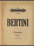 Etudes opus 29. - piano - náhled