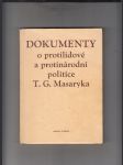 Dokumenty o protilidové a protinárodní politice T. G. Masaryka - náhled