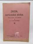 Zaida, černošská dívka - lidové drama v 5 dějstvích - náhled