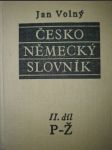 Česko-německý slovník II. díl P-Ž - náhled
